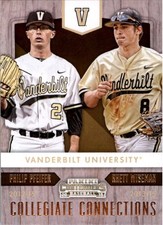 2015 Panini Contenders Collegiate Connections 25 Philip Pfeifer Rhett Wiseman BB