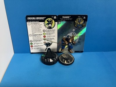 Heroclix Infinity Challenge set Thanos 141 Unique w/L141 legacy card and Proxima