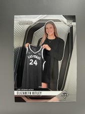 2024 Panini Prizm WNBA Elizabeth Kitley Rookie Variation Las Vegas Aces #140