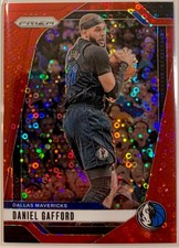 2024-25 Prizm Daniel Gafford Fast Break Red SP /100 Mavericks
