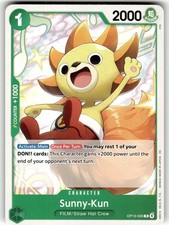 One Piece Carrying On His Will Card OP13-026 Sunny-Kun