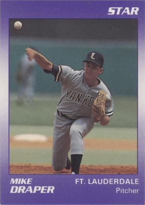 1990 Star Ft. Lauderdale Yankees - Mike Draper #5 (RC) for sale online ...