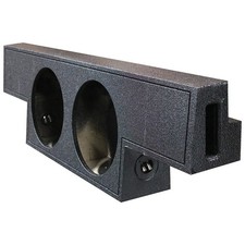 QPower QBOMB Chevy/GMC Crew Cab Dual 12-Inch Vented Woofer Box for 2004-2006