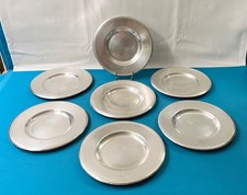 1 assiette a pain  CHRISTOFLE / MESSAGERIE MARITIME métal argenté 17 cm plat