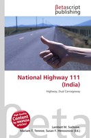 Lambert M. Surhone (U. A.) | National Highway 111 (India) | Taschenbuch (2026)