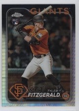 2024 Topps Chrome Prism Refractor Tyler Fitzgerald #131 0s2