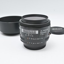 NIKON AF Nikkor 50mm f1.4 Standard Prime Lens Nikon F Near Mint