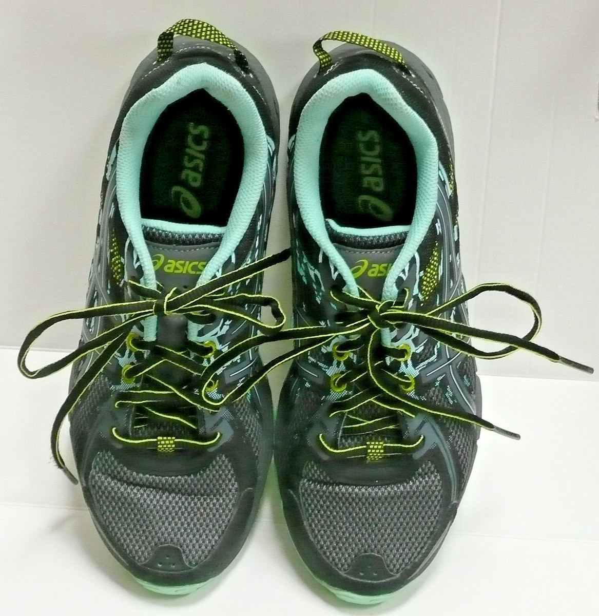 ASICS GEL-Venture 6 Women's Size 9.5 Black Mint Athletic Running Shoes Sneakers image 3