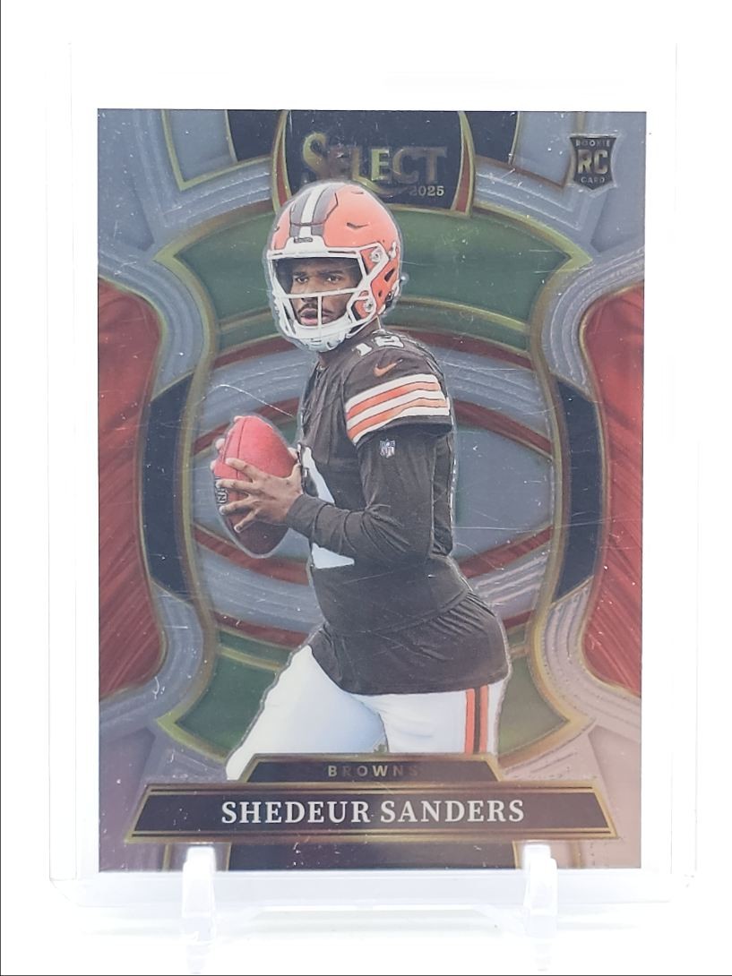 SHEDEUR SANDERS 2025 SELECT CONCOURSE ROOKIE FOOTBALL BROWNS C RC Q6608