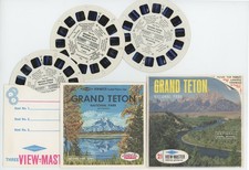 Grand Teton National Park Wyoming View-Master Reels A-307 with Copy Front Cover