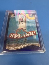 2023-24 Panini Donruss Optic - Splash! Victor Wembanyama #6 Purple Prizm (RC)