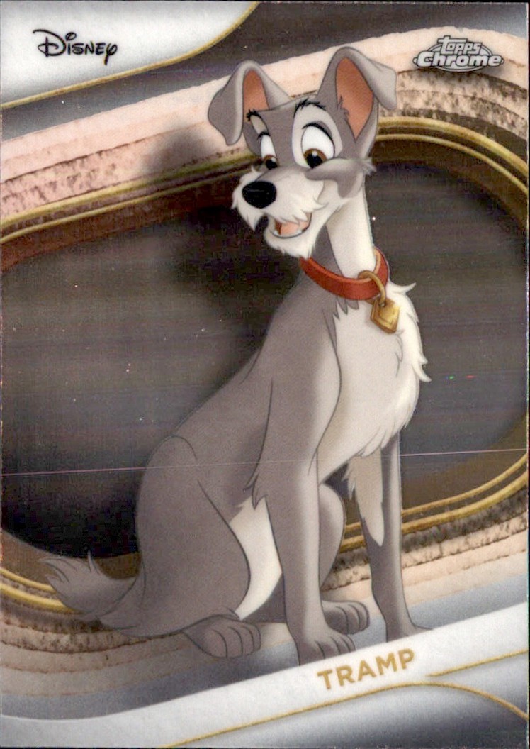 2025 Topps Chrome Disney Lady & the Tramp Tramp #71 Base NM/M