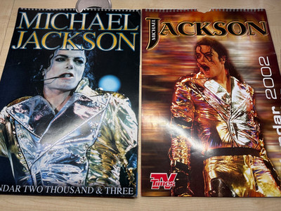 Michael Jackson  Calendars 2002 + 2003 NEW