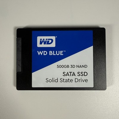 WD Blue 3D NAND 500GB WDS500G2B0A 2.5'' SATA SSD 98% Health TESTED EXCELLENT