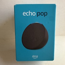Amazon Echo Pop 1st Gen Alexa Smart Speaker - Charcoal SEALED NEW