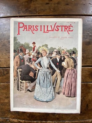 Revue PARIS ILLUSTRE 1889 #76 - Courses et Grands Prix Hypiques - REJCHAN