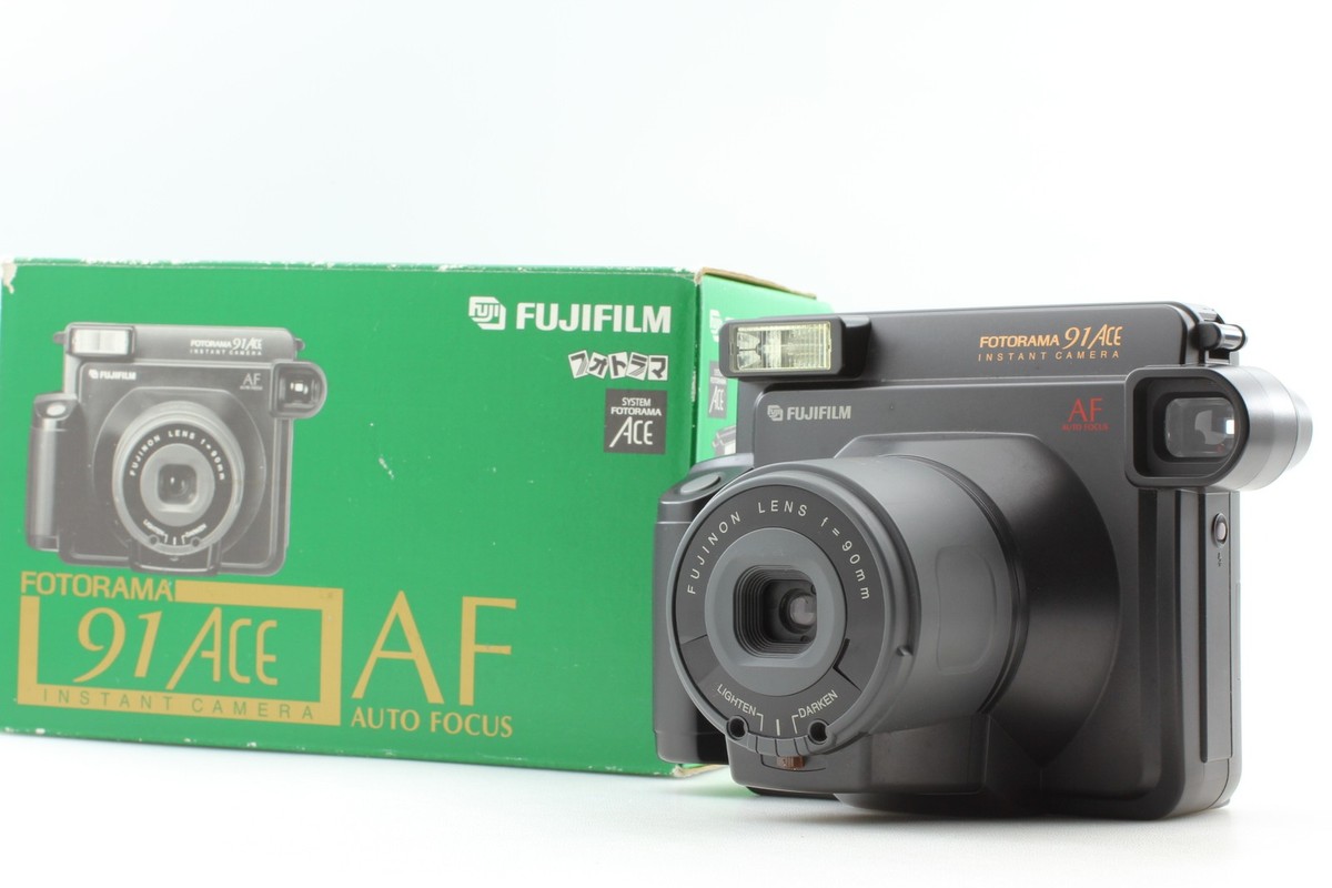 N MINT] Fujifilm Fotorama 91 ACE AF Instant Camera Fujinon 90mm