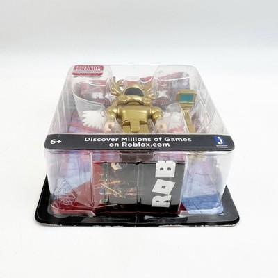 Roblox Simoon68 Golden God Action Figure Jazwares Virtual Code New