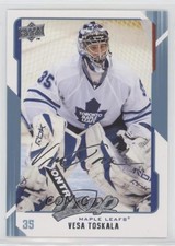 2008-09 Upper Deck MVP Vesa Toskala #277 0a4