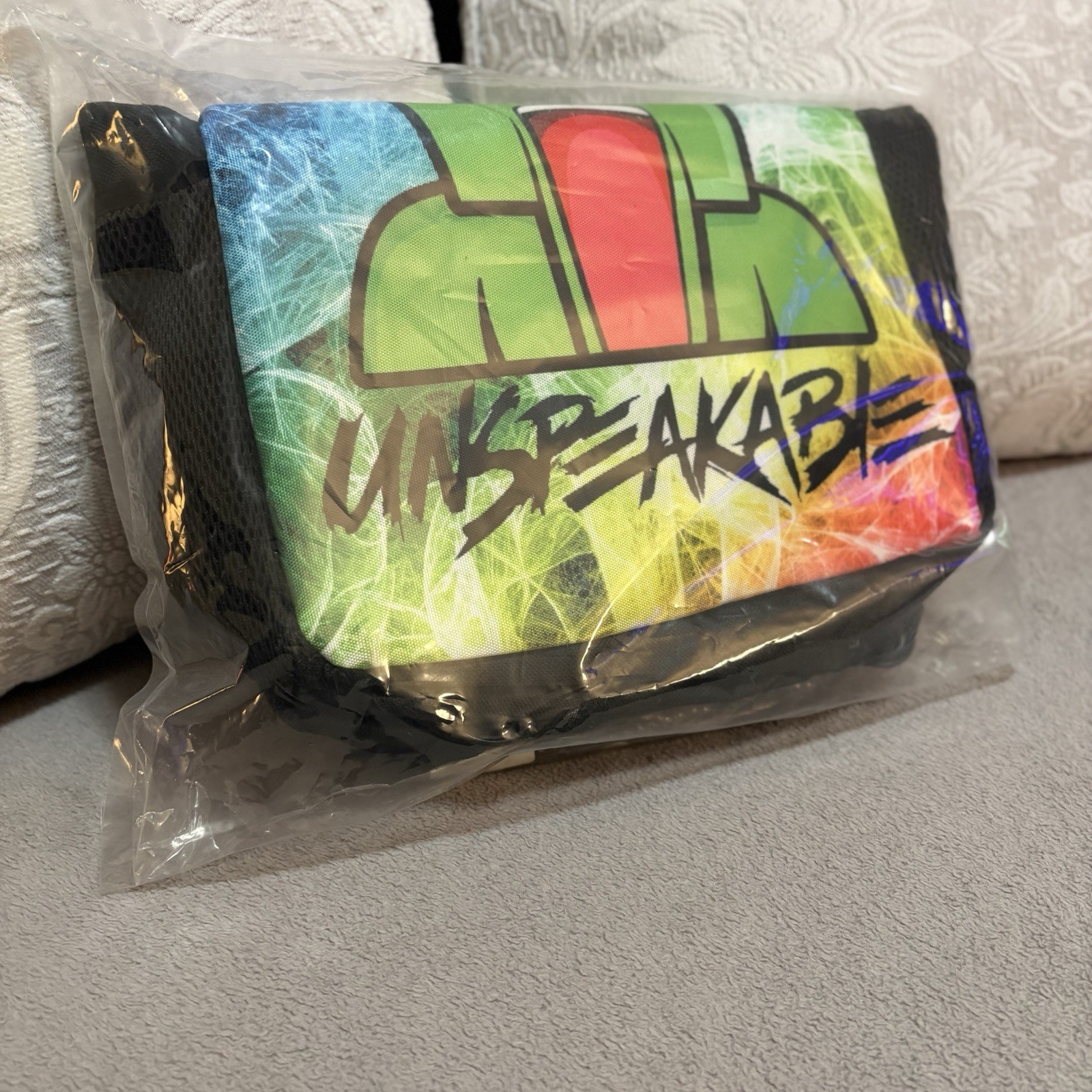 Unspeakable Kids 3pc 3D Graphic Print Multicolor/Black Polyester Backpack Set