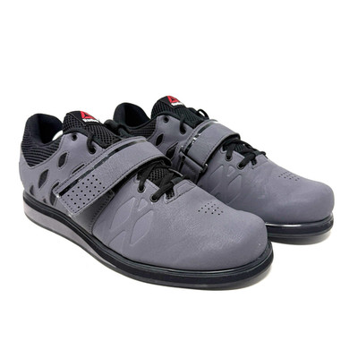 Reebok Lifter PR Crosstrainer BD2631 Mens Size 12 Gray Black Weightlifting Shoes