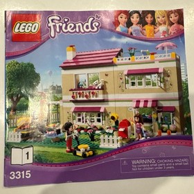 LEGO FRIENDS: Olivia's House (3315)