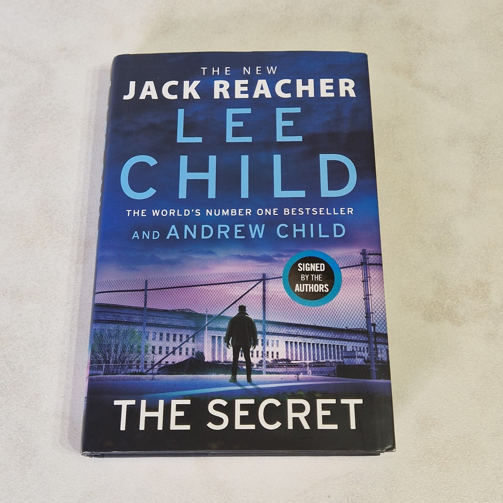 Lee Child & Andrew Child The Secret Signed Copy 1st Edition Hardback & Dustcover