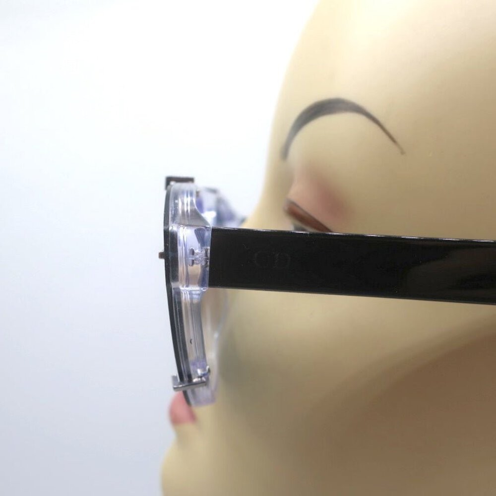 Dior Homme BlackTie 254S Mirrored Sunglasses Black/Blue MNGC8 image 3