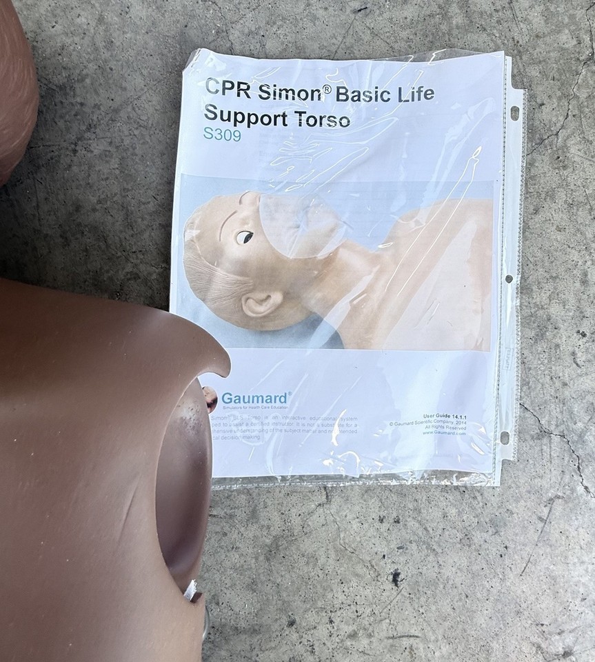 CPR Simon Basic Life Support Torso S309. Electronic. Brown | eBay