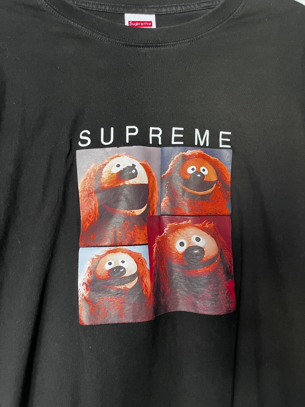 Supreme Rowlf  The Muppets Tee Shirt In Black Cotton Size Medium thumbnail 2