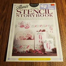 Aleene's Stencil Storybook Forest Angels 1998 Beginner Guide Art Crafts