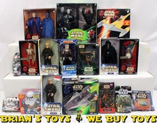 Star Wars Lot of 17: Rebel Trooper, A-Wing Fighter, Luke Skywalker & More NR