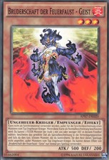 YuGiOh Bruderschaft der Feuerfaust - Geist AP07-DE020 Common NM unl.