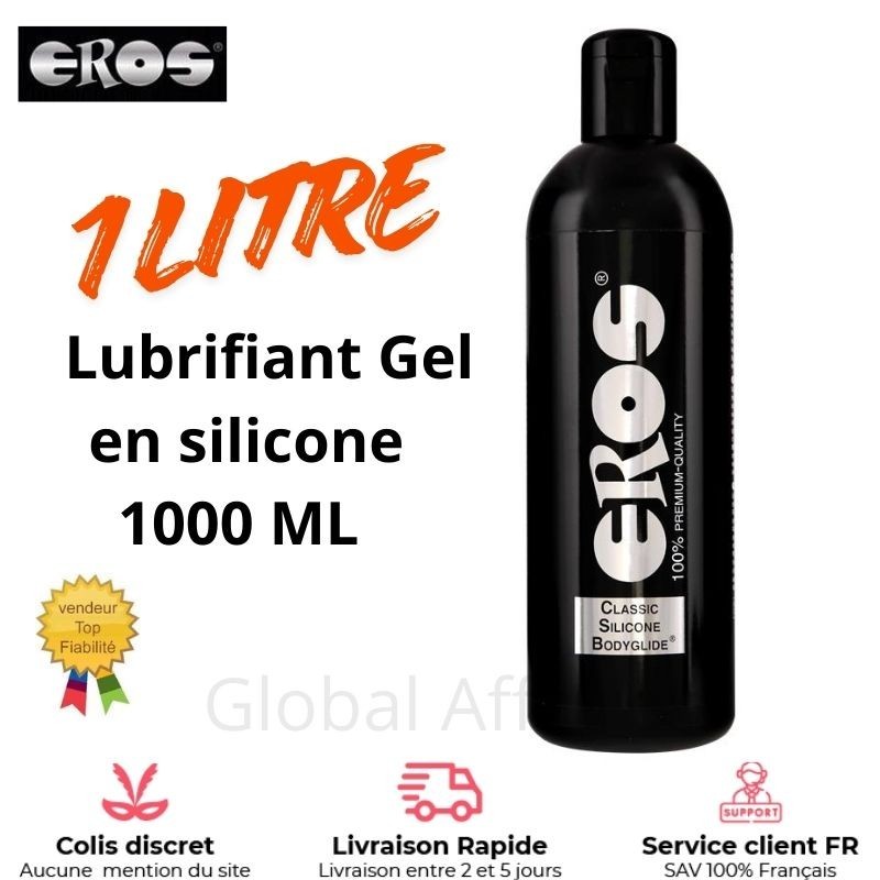 Gel intime EROS Bodyglide 1 litre pour pimenter vos moments sous la douche
