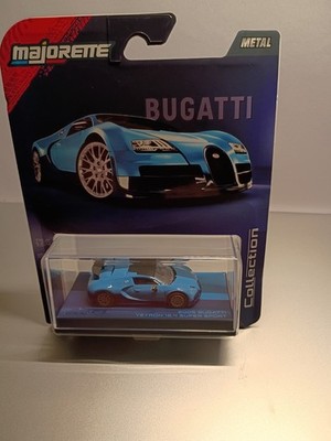 Majorette Collection 2005 Bugatti Veyron 16.4 Super Sport Blue 1:64 Scale