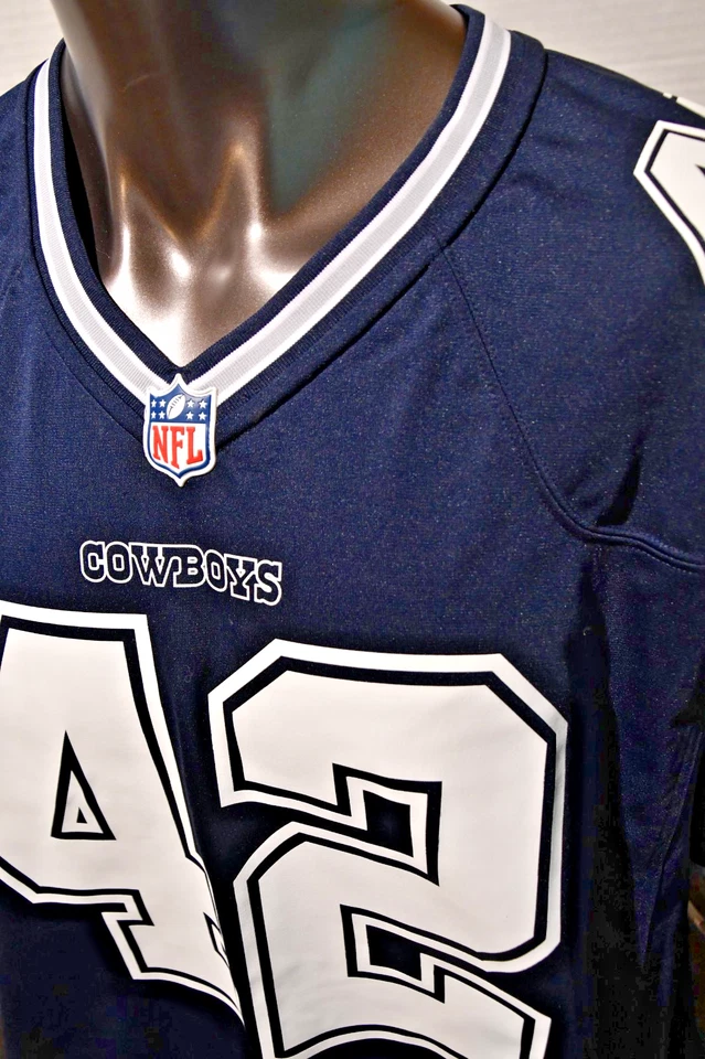 Новые мужские Dallas ковбои Duece Vaughn # 42 Nike игры Джерси размеров, XL-XL N W ярлык - Изображение 3 из 4