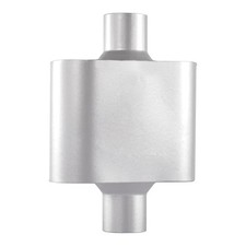 Universal Mufflers, Performance Automotive Exhaust Muffler, Single Chamber 2.5"