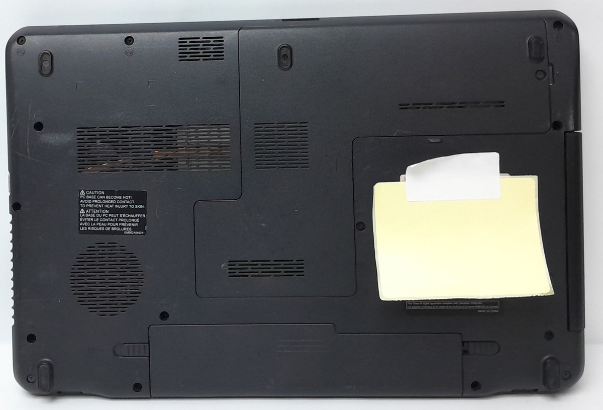 Laptop Toshiba Core 2 Duo T6670 HDD Satellite C660-16x Windows 10
