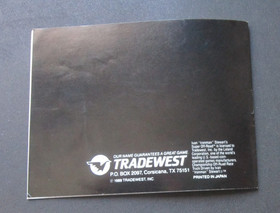 Original 1989 NINTENDO NES SUPER OFF ROAD MANUAL DE INSTRUCCIONES SOLO FOLLETO 