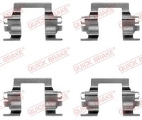 Quick Brake ZubehöRsatz Scheibenbremsbelag 109-1117 FüR Opel Isuzu Campo Trooper