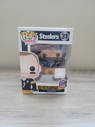NEW Ben Roethlisberger Funko Pop NFL Pittsburgh Steelers #31 VAULTED RETIRED