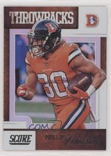 2019 Score Throwbacks Phillip Lindsay #T-18 0c6
