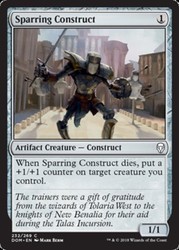 Sparring Construct 232/269 Dominaria MTG Common