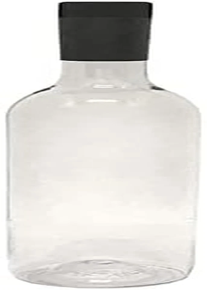 Botella de vino de plástico y tapa de rosca, verde, 750 ml Foto 3 de 4