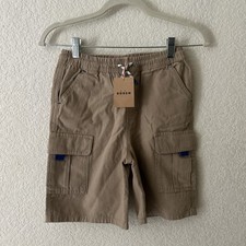 Mini Boden Cargo Shorts In Brown Size 8-9Y NWT