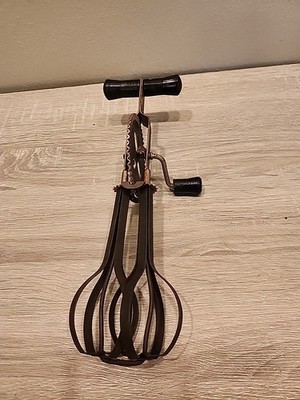 EKCO VINTAGE EGG BEATER Mixer High Speed Super Center Drive Handheld