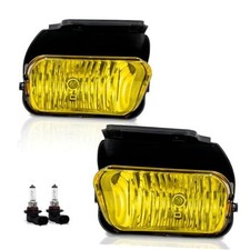 Fog Lights for 03-06 Chevy Silverado Len w/Harness bulb Amber 03-06 Silverado