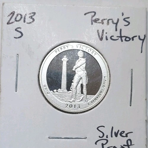 2013-S America the Beautiful Quarters Perrys Victory Proof — photo from the most recent tracked eBay sale