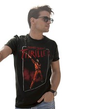 T-Shirt Michael Jackson ufficiale maglia maglietta originale nera Thriller
