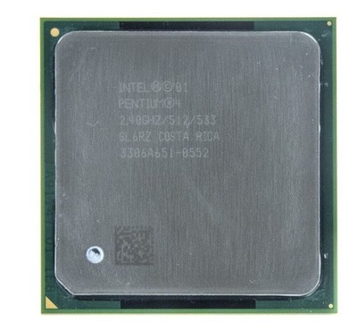 Intel Pentium 4 2,40Ghz 533Mhz 512K PGA478 CPU ( SL6RZ ) REF